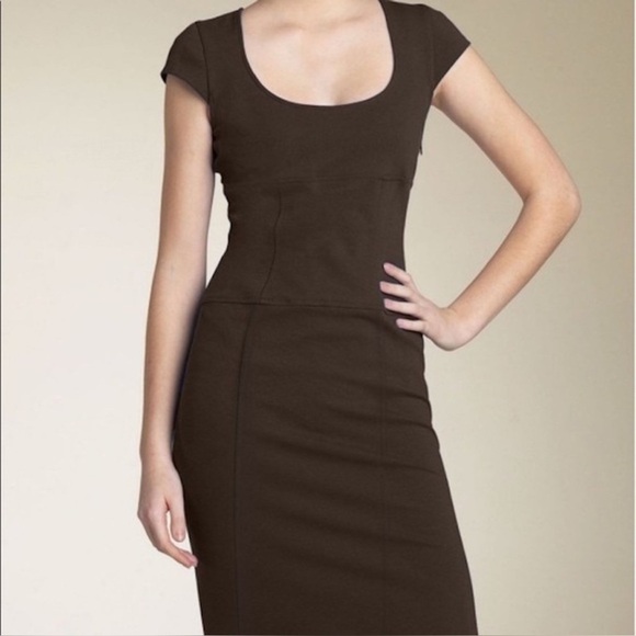 Diane Von Furstenberg Dresses & Skirts - Diane Von Furstenberg Domino Dress in Chocolate - Size 10